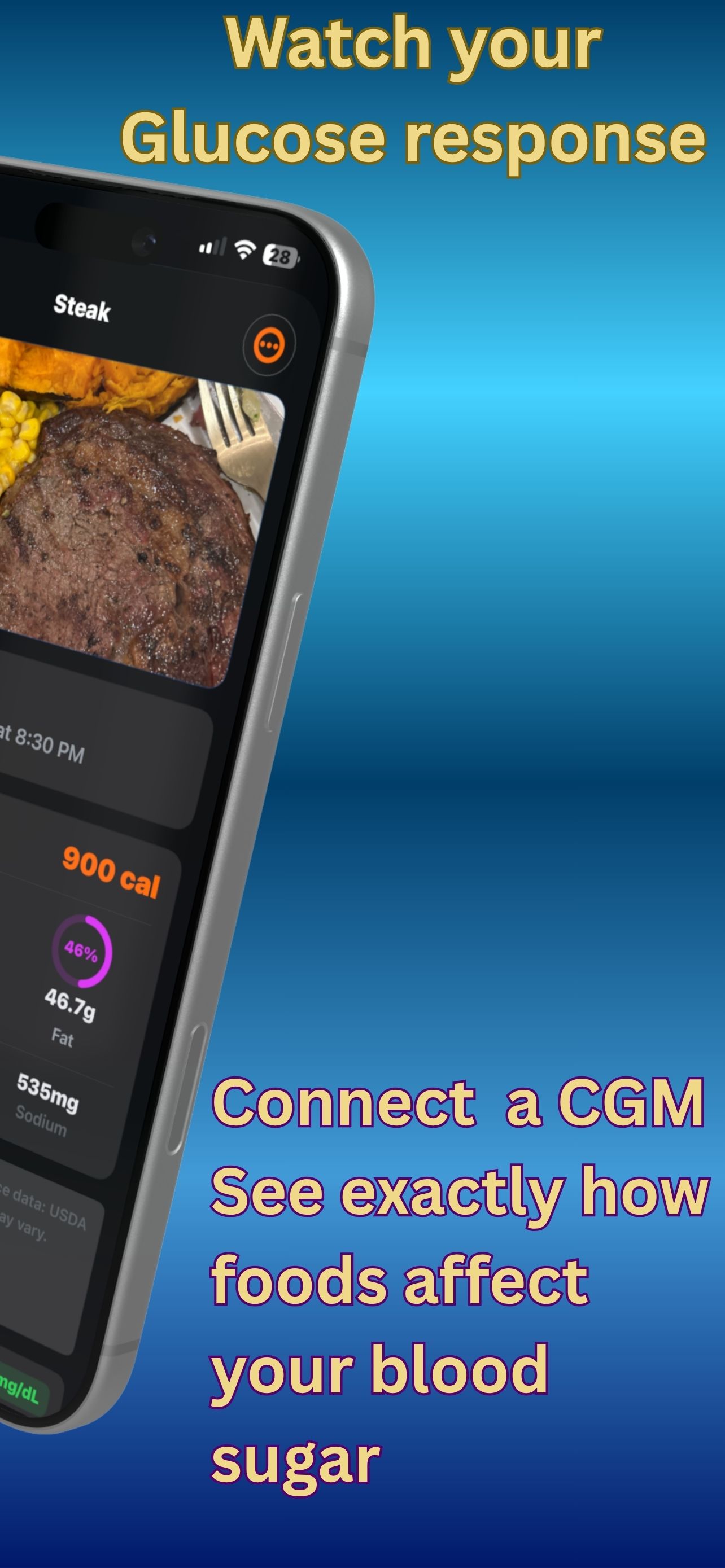 myCARI v2.1 glucose response screen